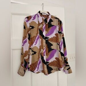 Equipment silk blouse